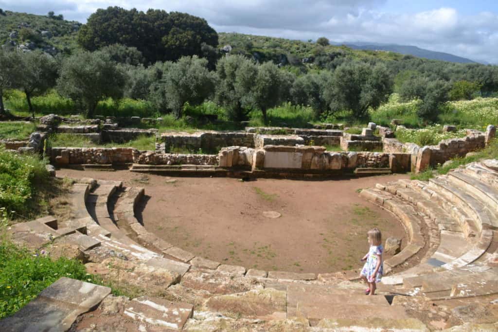 Amphitheatre at Aptera - things to do in Chania, West Crete