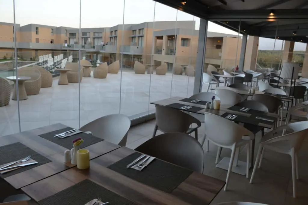 Pool View restaurant at Kiani Beach Resort - an all inclusive family resort in Crete