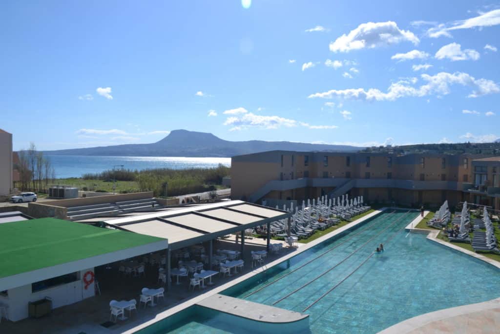 Pool and pool Bar at Kiani Beach Resort Crete - all inclusive family resort