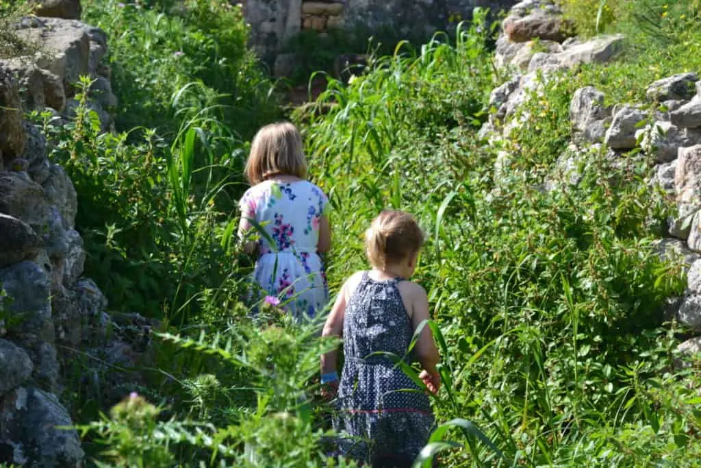 Walking at Aptera - Crete with kids - things to do in Chania