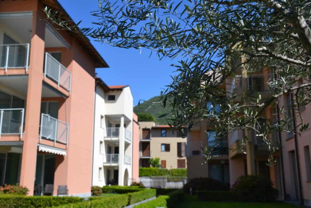 Apartments at Golfo Gabella Lake Resort in Maccagno, Lake Maggiore, Italy