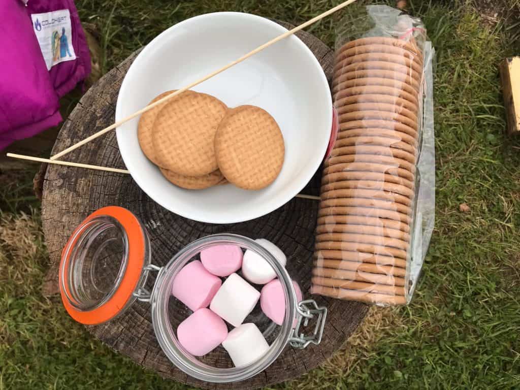 Smore ingredients