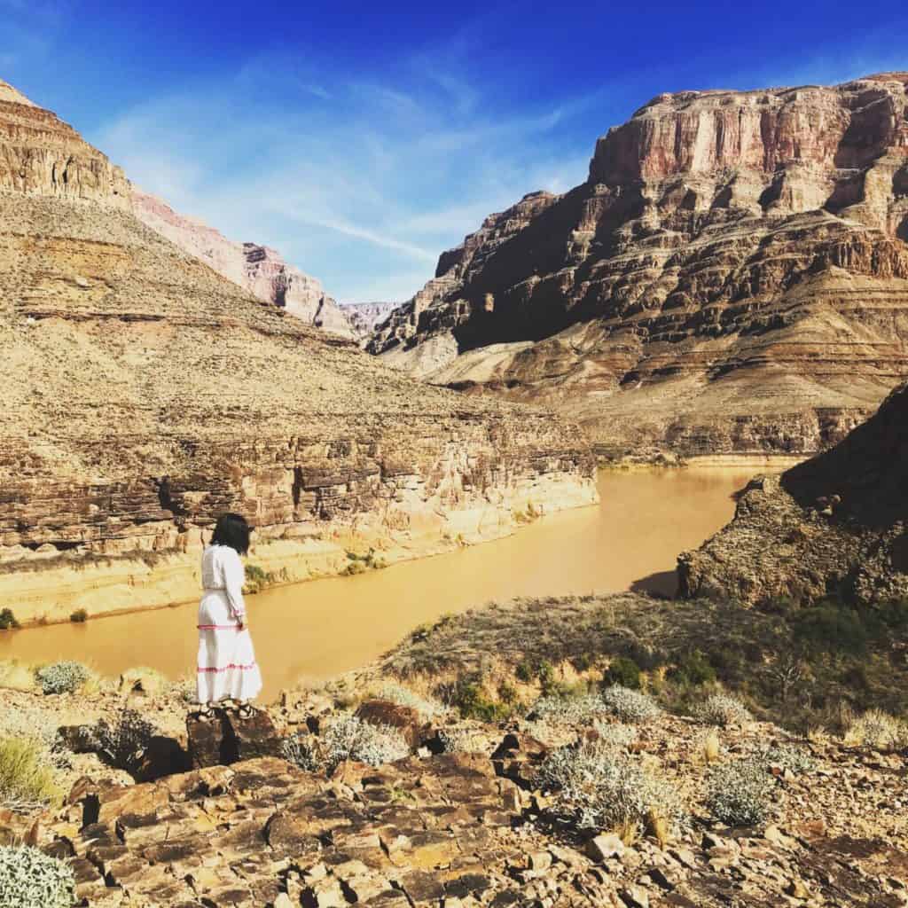 Ting in Grand Canyon - adults break