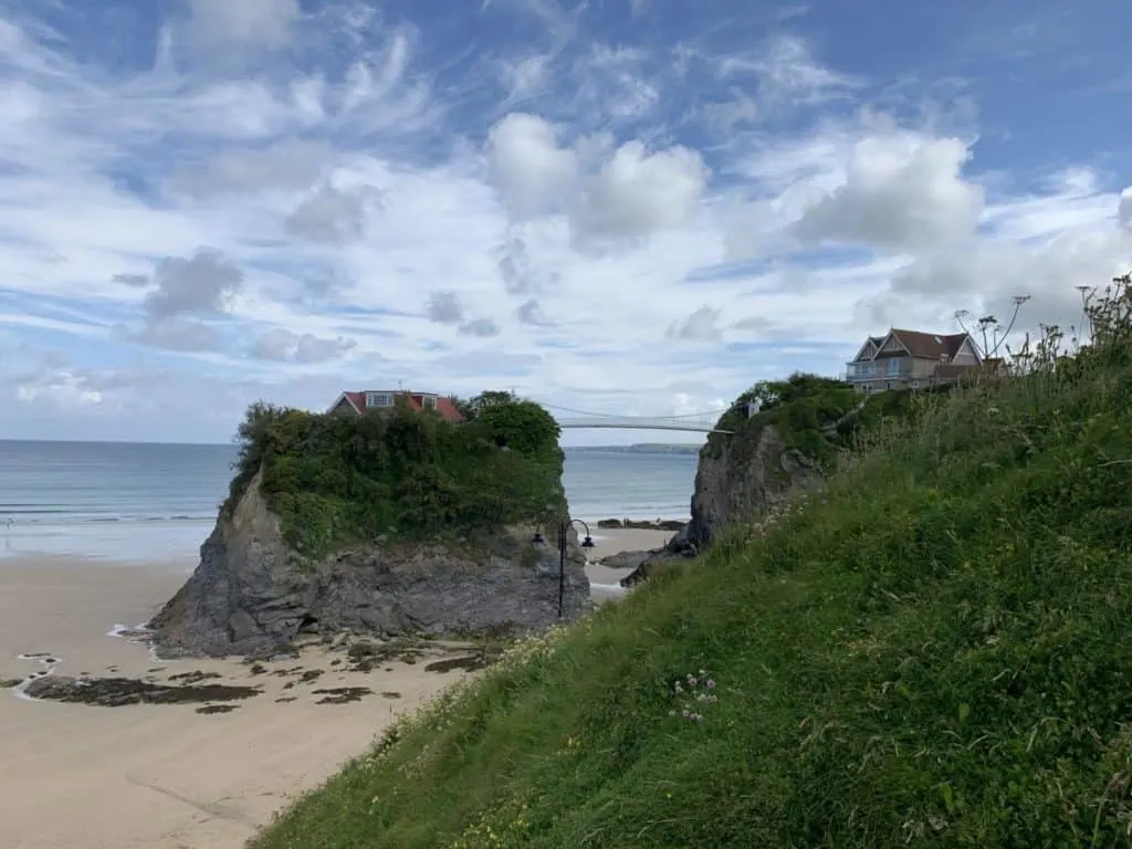 Towan Island in Newquay