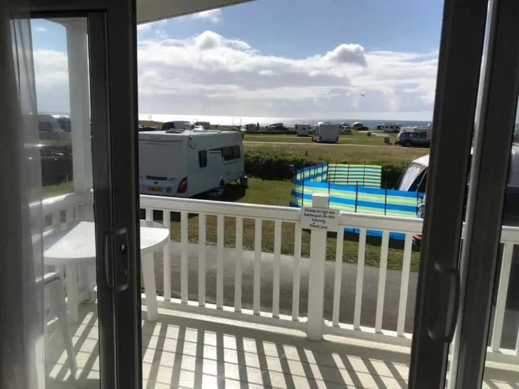 View from the holiday home