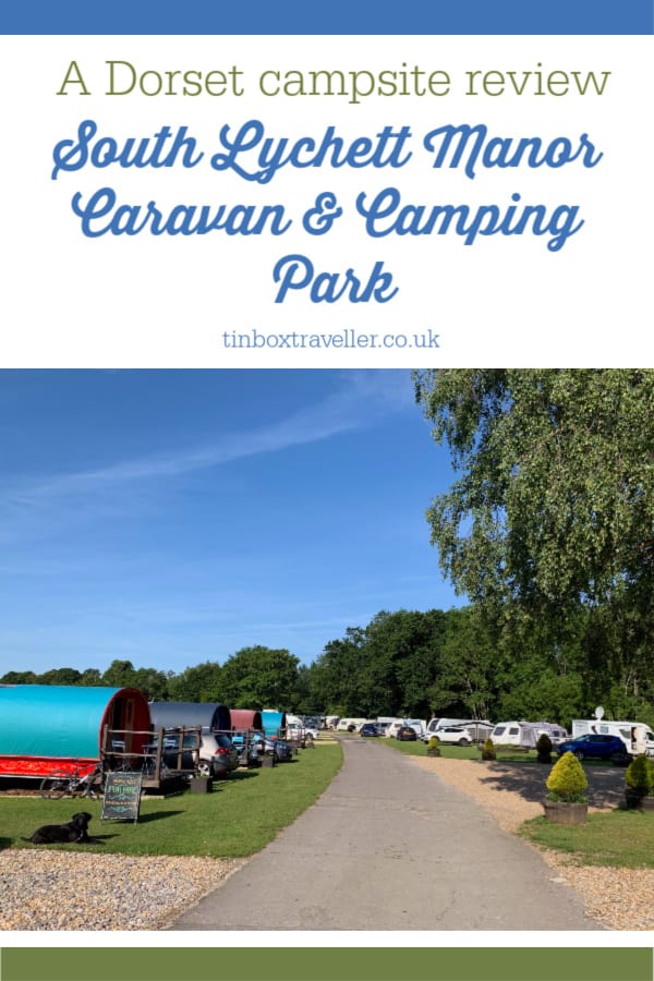 If you are looking for a family & dog-friendly Dorset campsite where you can bring a tent, caravan or motorhome, then read our review of South Lychett Manor #Dorset #England #UK #camping #caravanning #holidaypark #campsite #Poole #holiday #staycation