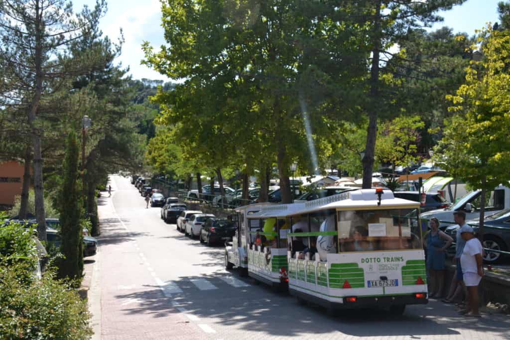 Land train at Norcenni Girasole Club