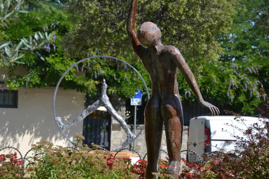Sculptures in Panzano