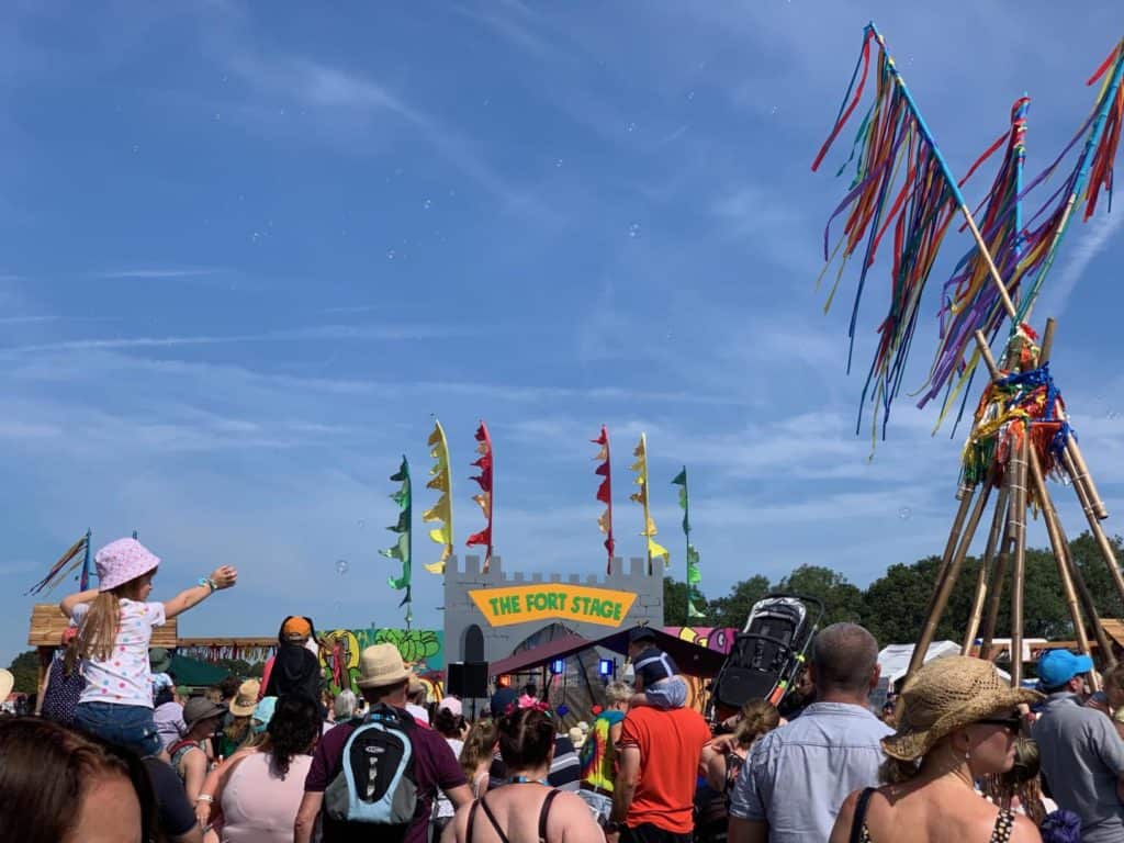 The Fort Stage at CarFest South
