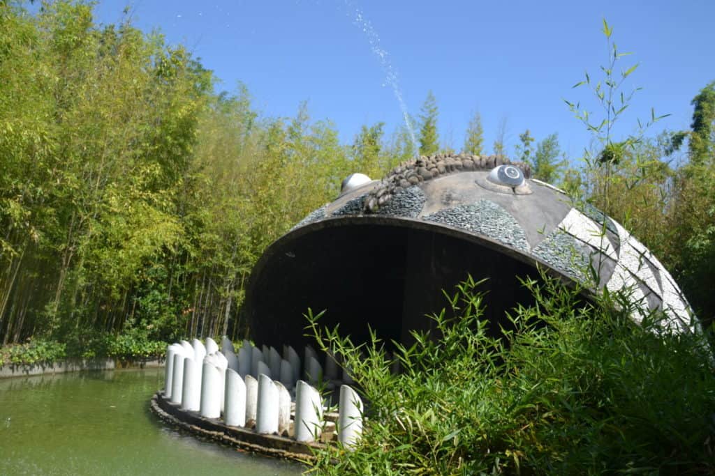 Big Shark at Pinocchio Park in Tuscany