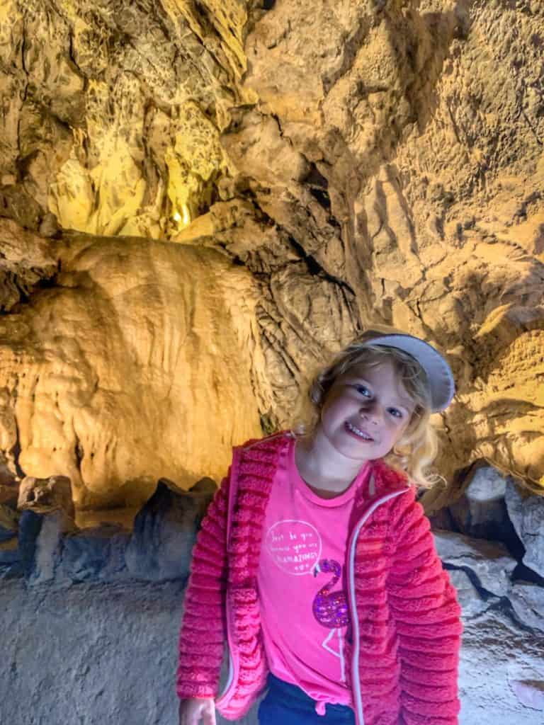 Baby in cave