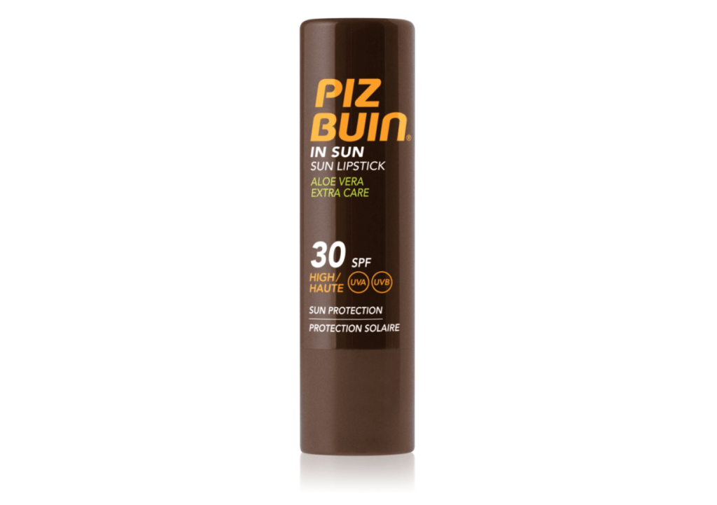 Piz Buin in Sun lipstick - travel toiletries