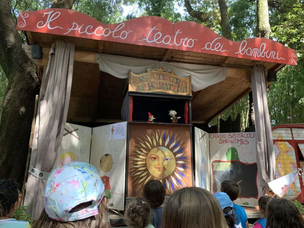 Puppet show theatre at Parco di Pinocchio