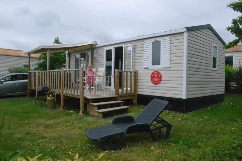 Rossini Riviera mobile home at Le Pin Parasol in France