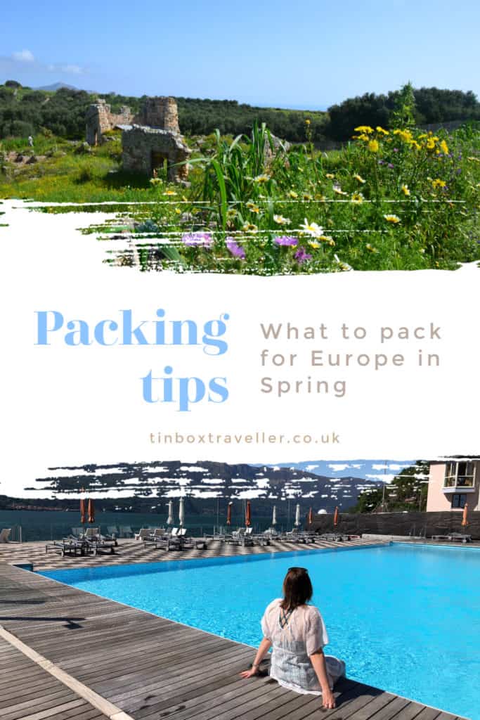 Planning a trip to Europe? Here's our packing list for Europe in Spring based on trips from March to May in some of the top destinations for families #familytravel #packinglist #packing #checklist #traveltips #travelblog #clothes #whattowear #Europe #Spring #howtopack