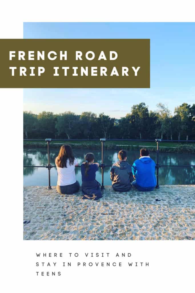 [AD] Fancy a French road trip with the kids? Here's an itinerary for hiring a camper van in France and touring Provence, including campsites, days out and tips #camping #campervan #hire #France #Europe #French #roadtrip #familytravel #teens #familytravelblog #tinboxtraveller #familyholiday #travel #inspiration #autumn #motorhome
