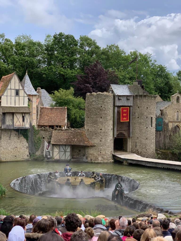 King Arthur show at Puy Du Fou theme park