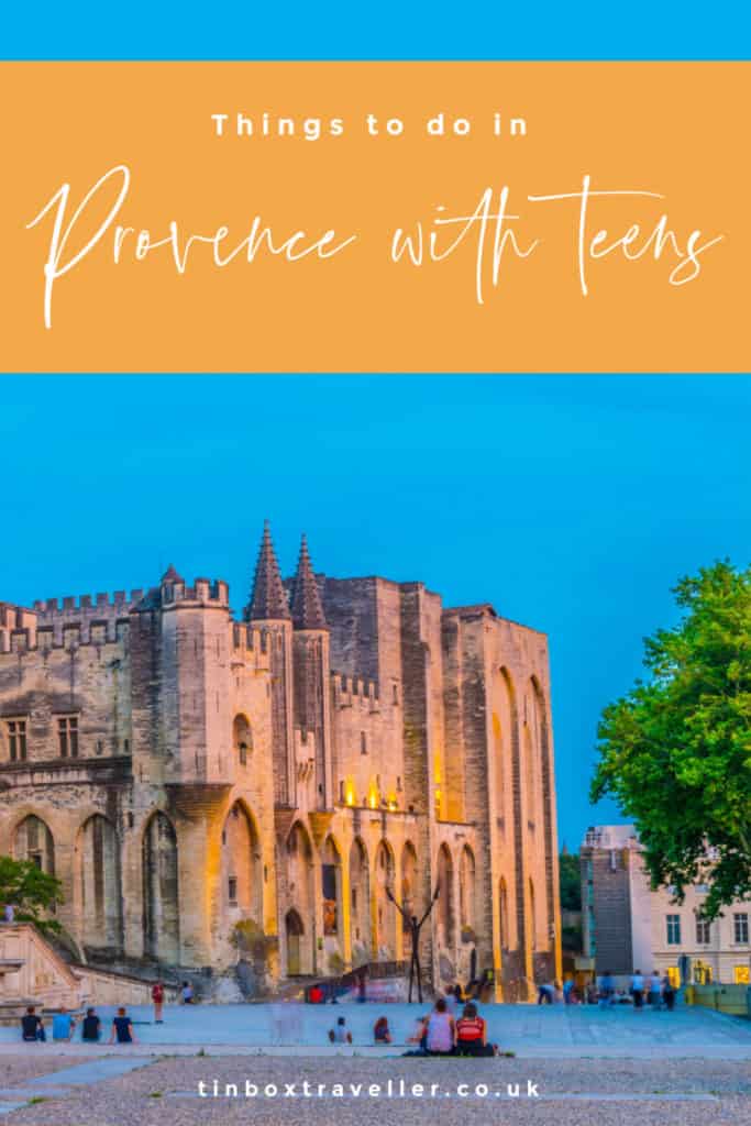 [AD] Things to do in Provence, France while on a camper van road trip with teens #camping #campervan #hire #France #Europe #French #roadtrip #familytravel #teens #familytravelblog #tinboxtraveller #familyholiday #travel #inspiration #autumn #thingstodo #Provence