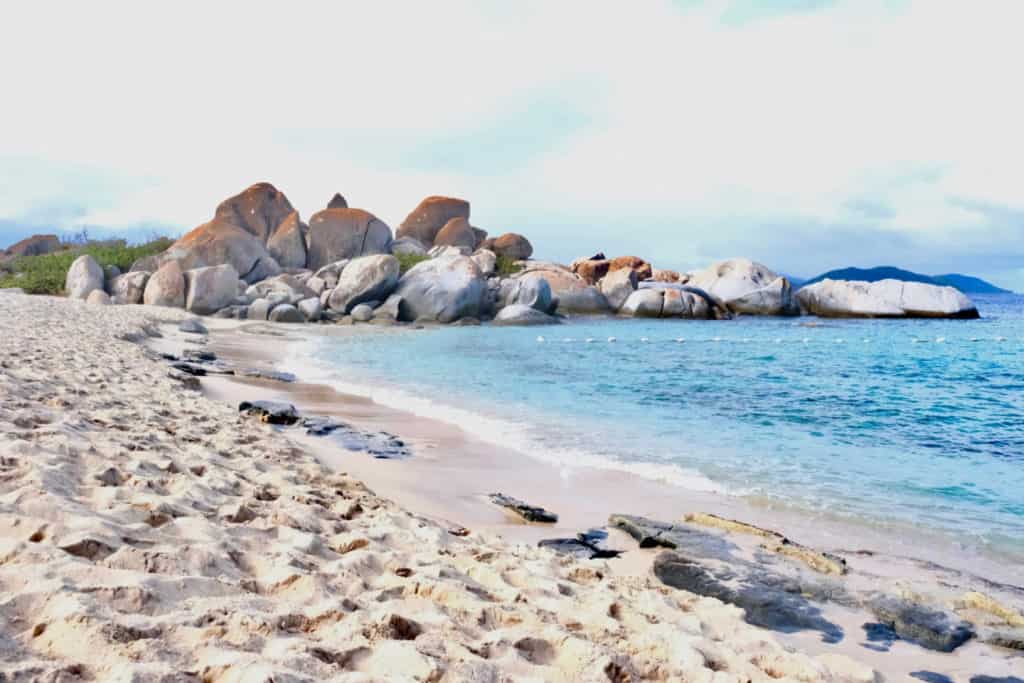 Devil's Bay Beach in Virgin Gorda