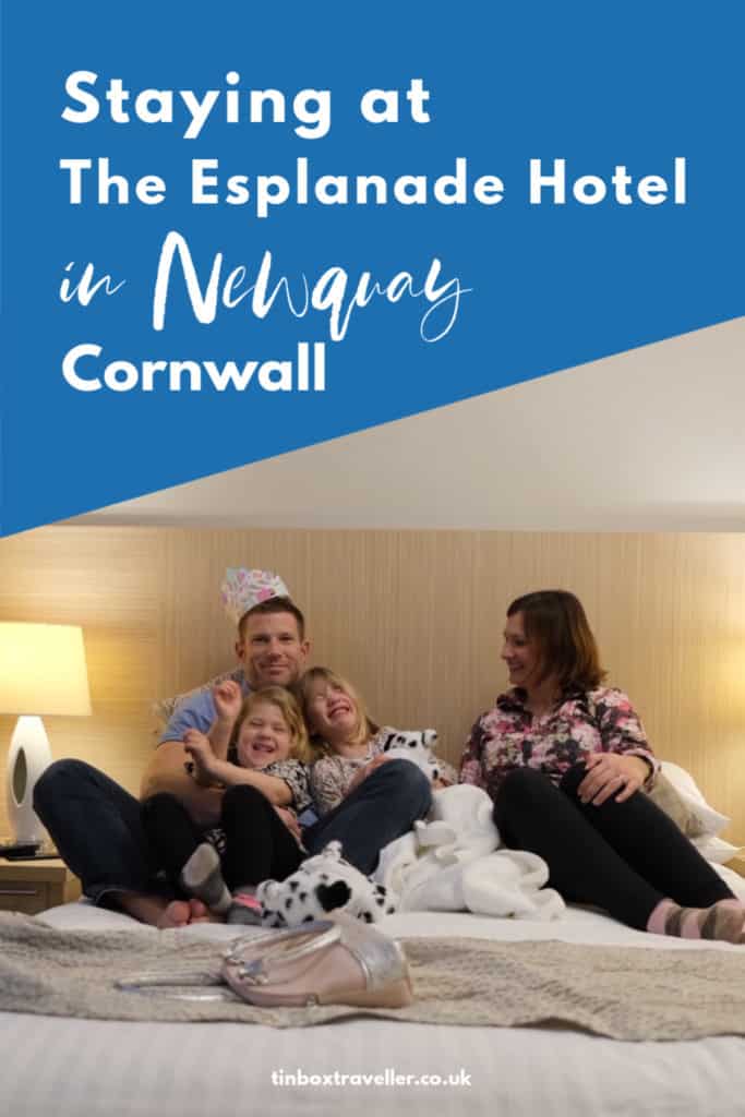 [AD] Looking for somewhere to stay in Cornwall that welcomes kids? Here's our review of a family-friendly hotel: The Esplanade Hotel, Newquay, on Fistral Beach #Cornwall #stay #beach #hotel #review #Newquay #Fistral #TinBoxTraveller #UK #England #familytravel #familyfriendly #accommodation