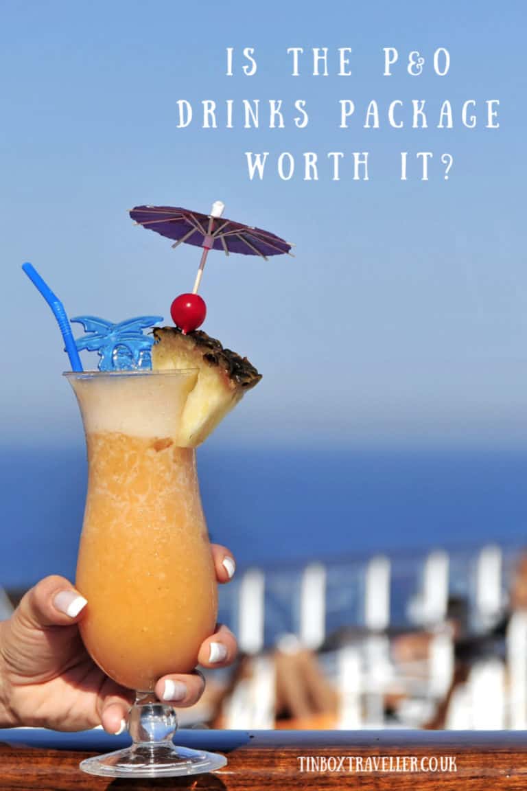 Is the P&O drinks package worth it? Tin Box Traveller