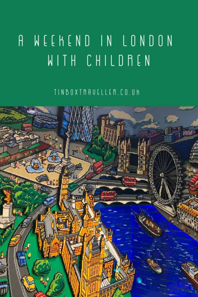 Inspiration for your next family city break in London, including easy things to do in London with children when you are staying centrally with young kids #travel #London #travelwithkids #citybreak #familyholiday #England #itinerary #thingstodo #travelblog #TinBoxTraveller