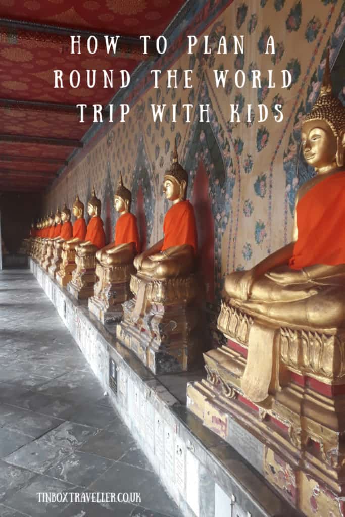Tried and tested tips for planning a round the world trip with children from an expert who spent 365 days chasing the sun around the globe with her family #world #travel #tips #familytravel #travelblog #adventure #TinBoxTraveller #kids #guide #planning #howto