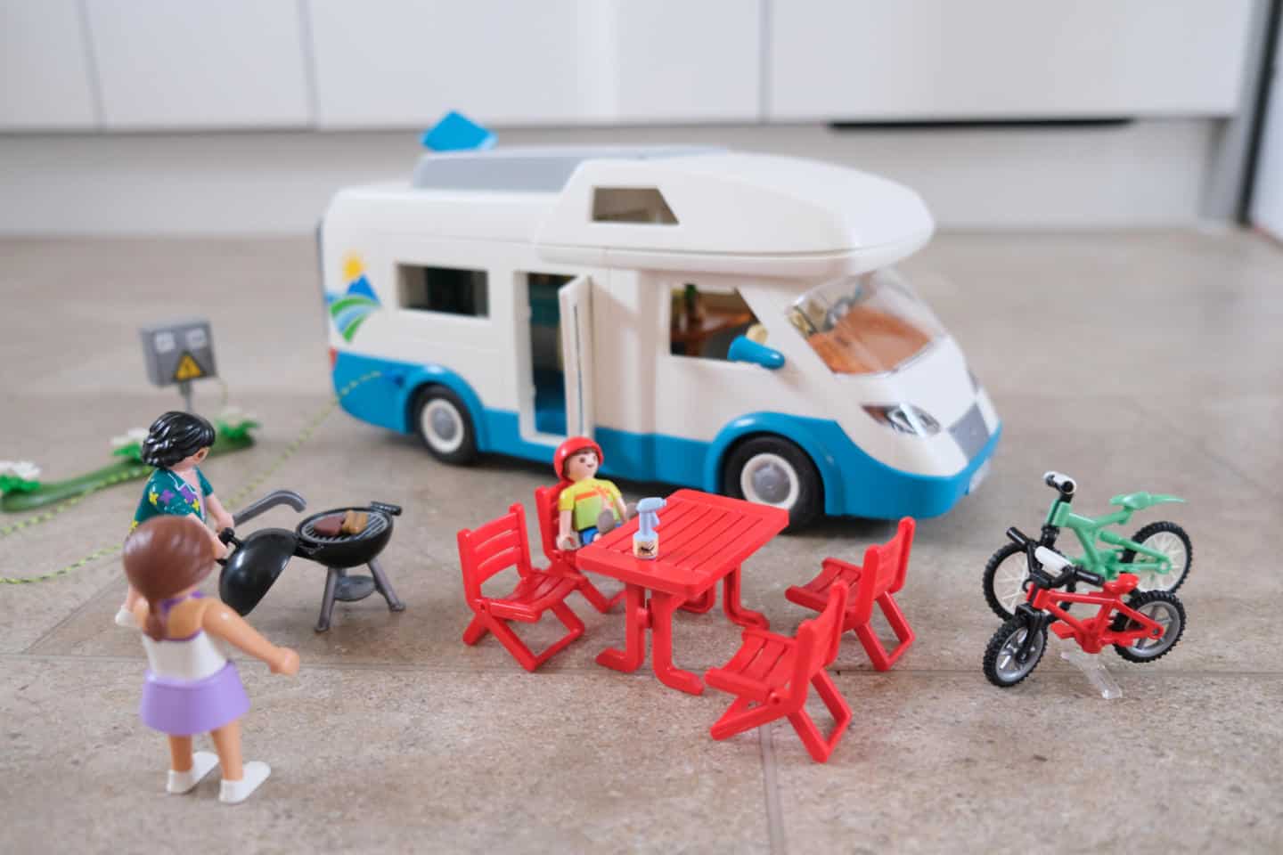 PLAYMOBIL Family Camper camping play set review - Tin Box Traveller