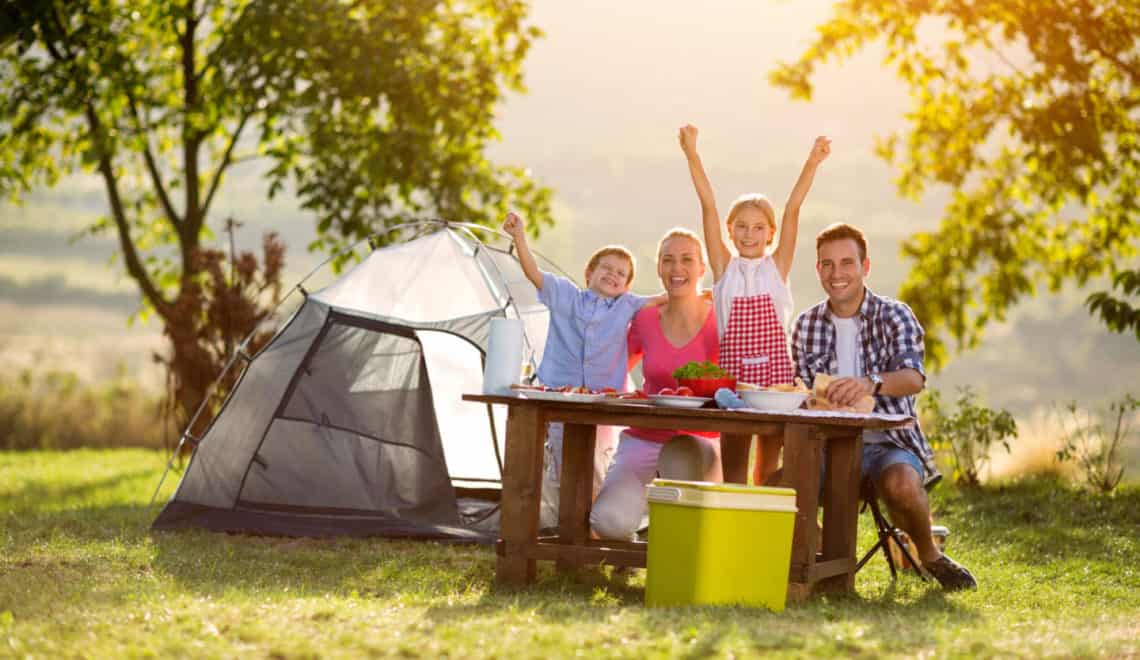 Everything you need on your family camping checklist + printables