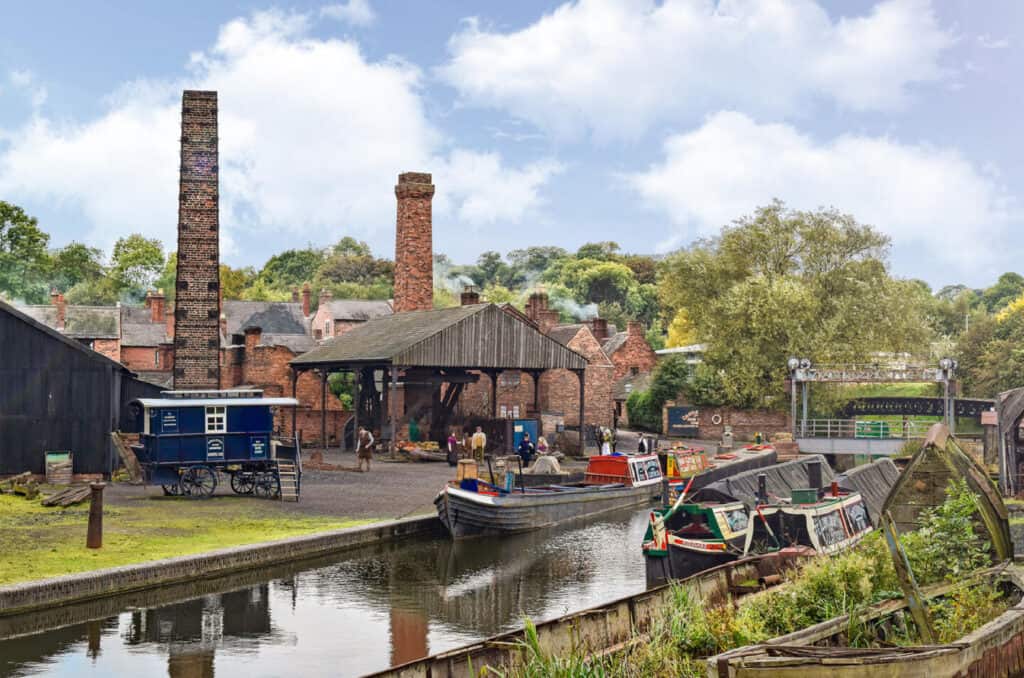 The Boat Dock at the Black Country Living Museum