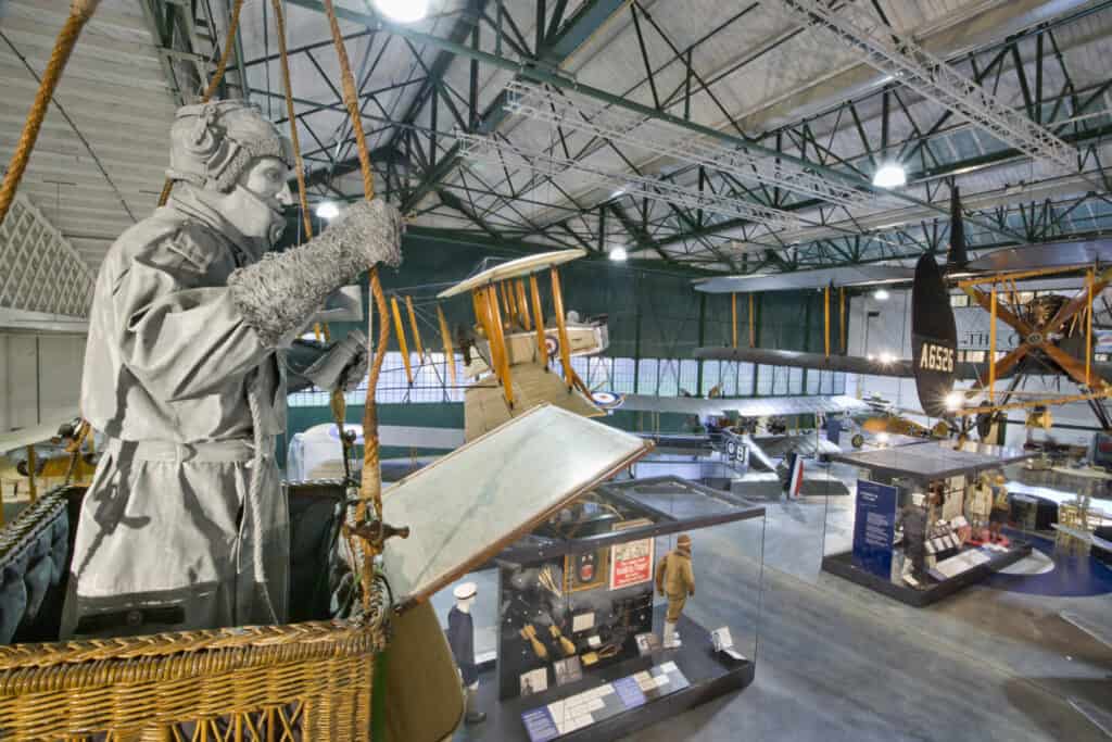 First World War in the Air exhibition RAF Museum