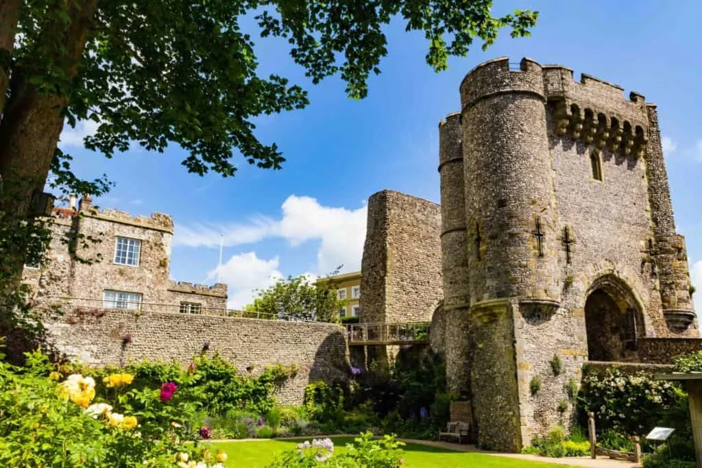 Lewes Castle, Lewes, East Sussex, England