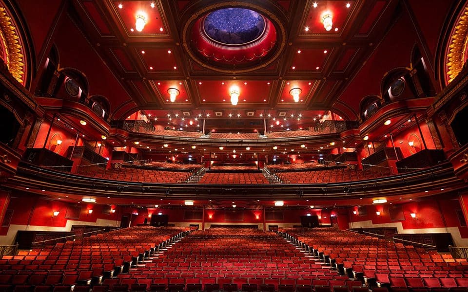 The auditorium of Southampton's Mayflower Theatre