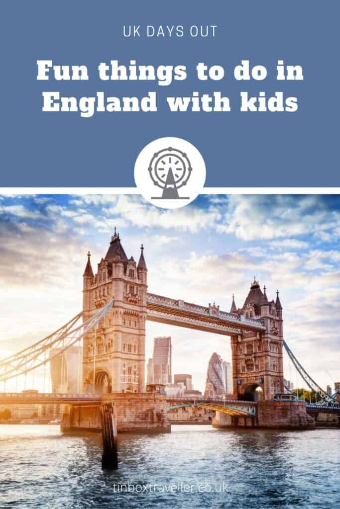 Looking for the best days out and family attractions in England, Scotland, Wales and NI? Here's our top fun things to do with kids in the UK #daysout #England #Scotland #NorthernIreland #Wales #UK #family #attractions #themeparks #visit #TinBoxTraveller