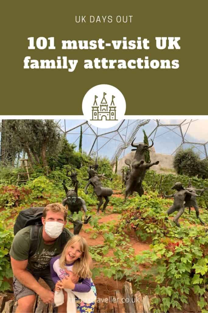 Looking for the best UK attractions for families in England, Scotland, Wales & Northern Ireland? Here's our top things to do with kids #daysout #England #Scotland #NorthernIreland #Wales #UK #family #attractions #themeparks #visit #TinBoxTraveller