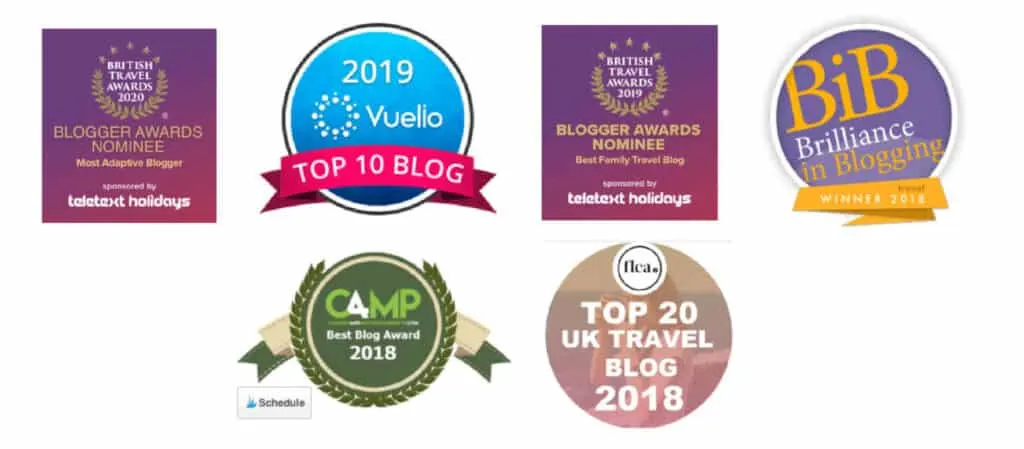 Tin Box Traveller's blogging awards and nominations
