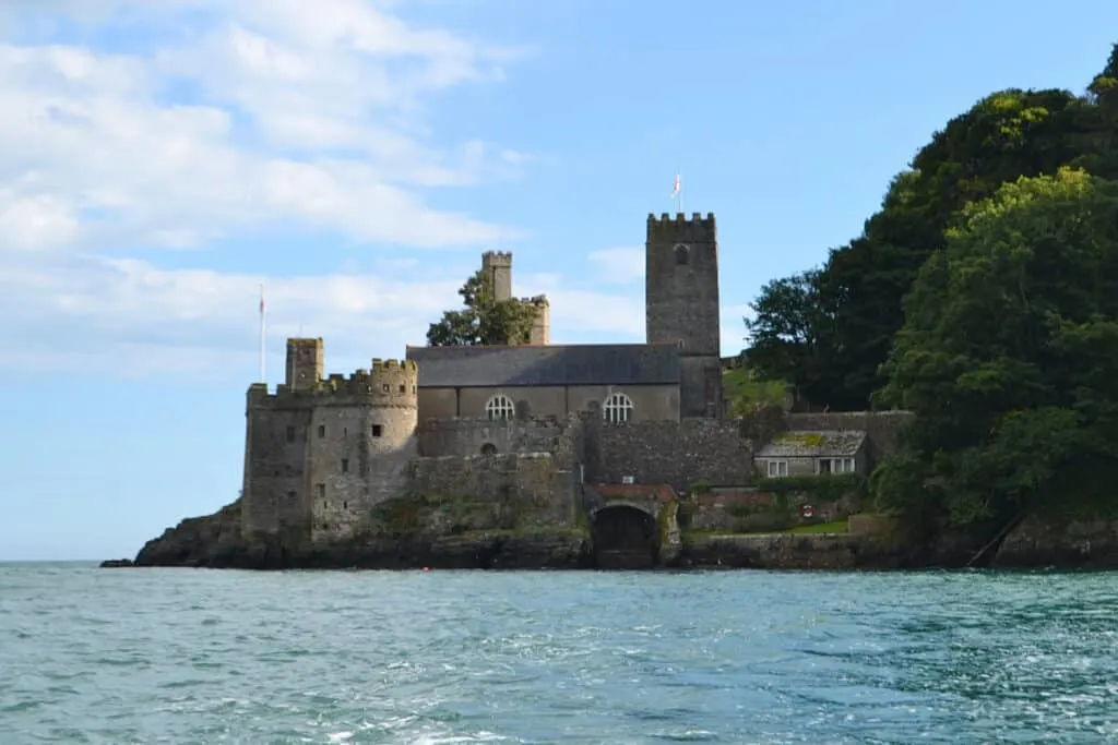 View of Dartmouth Castle from the River Dart