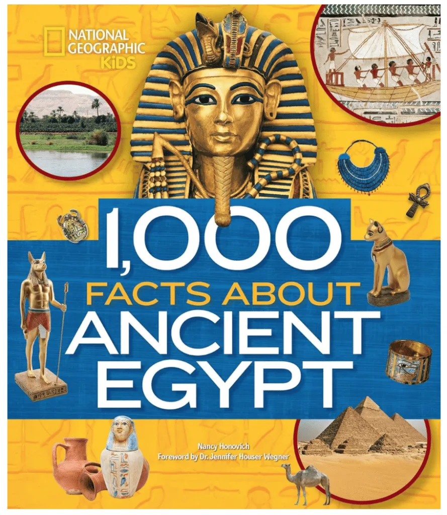 Cover of 1000 facts about Ancient Egypt book